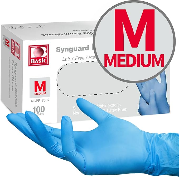 Synguard Nitrile Exam Gloves